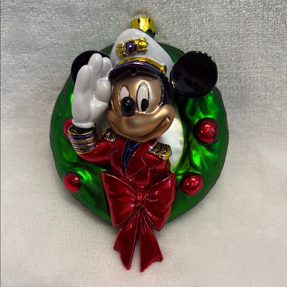 Disney Cruise Line Mickey Mouse Holiday Ornament
